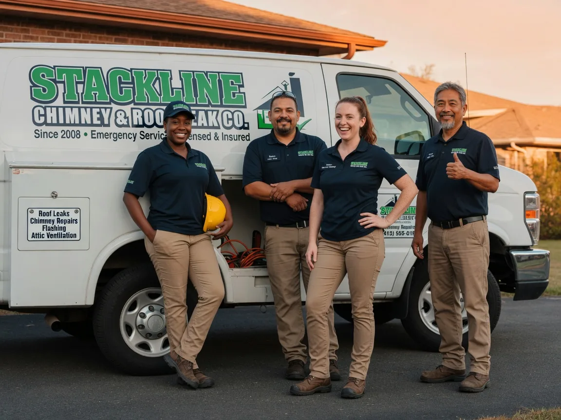 Chimney flashing repair company in Quanah, TX